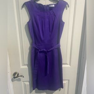 Calvin Klein purple dress size 4